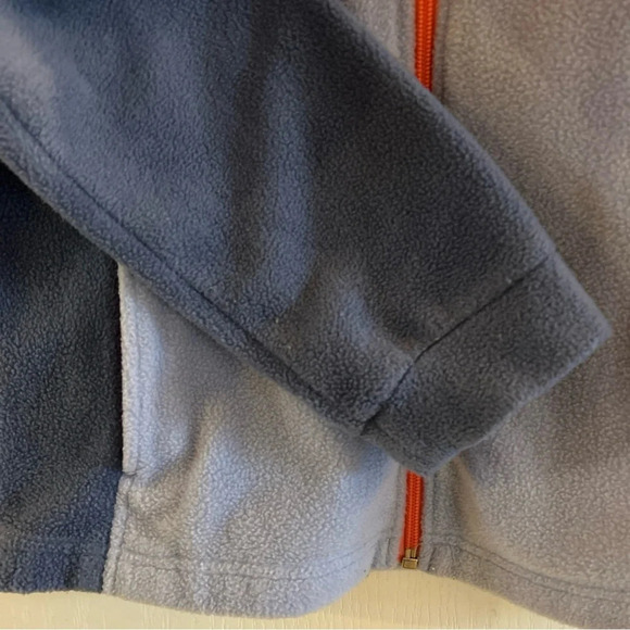 Columbia Girls Blue/Light Blue 14/16 Zip Up Columbia Zip Up Jacket EUC - Picture 5 of 5